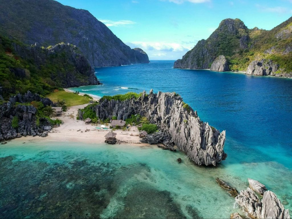 フィリピンの海